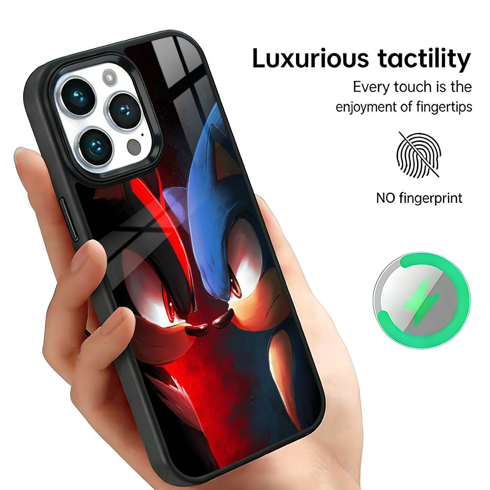 Game S-Sonic The H-Hedgehog Phone Case For iPhone17,16,15,14,13,12,11 Plus,Pro Max For Magsafe Wireless Charging iPhone11