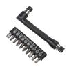 Compact L Shaped Driver Handle and For Stubby Wrench Set for Workshops