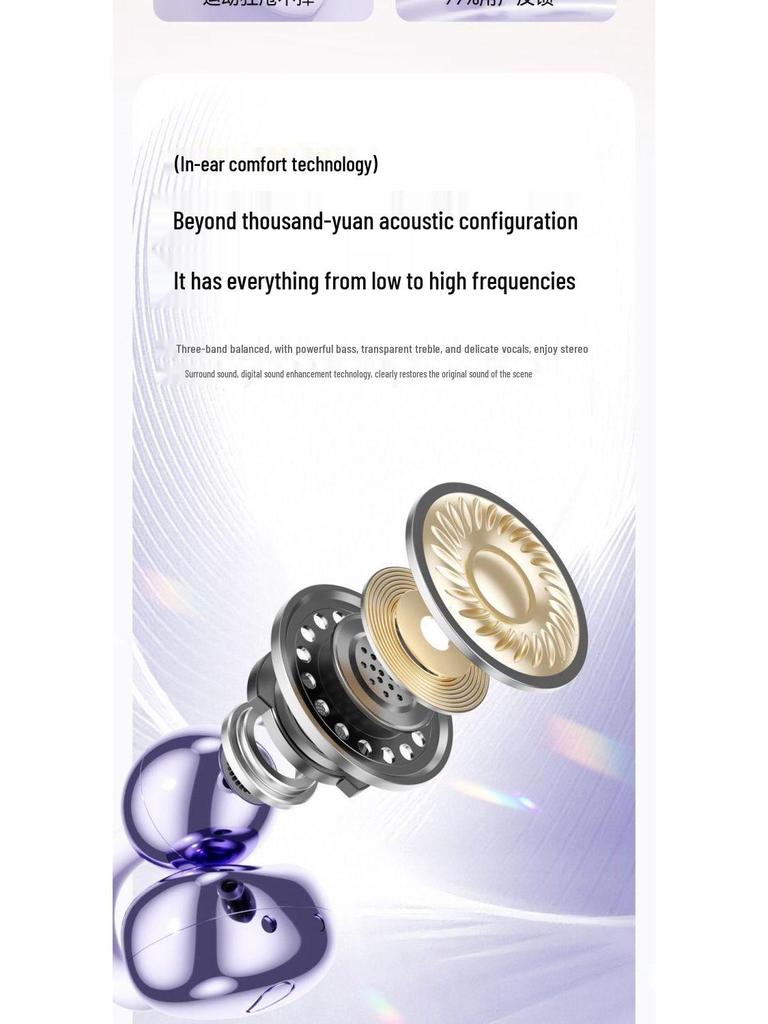 S480 Wireless Bluetooth Headset: Stylish Clip-On, High-Quality Sound, Long Battery, Ideal for Sports & Running.