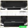 Large Bumper Guard for Cars 36 x 25 Inches Rear Bumper Protector 36 x 25 Inches