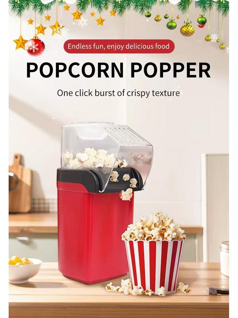 Automatic Mini Air-Blown Popcorn Maker for Kids