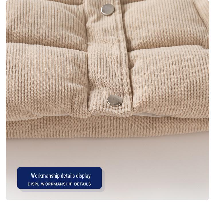 Children's Winter Cotton Padded Jacket - Unisex Korean Style for Autumn/Winter 2025