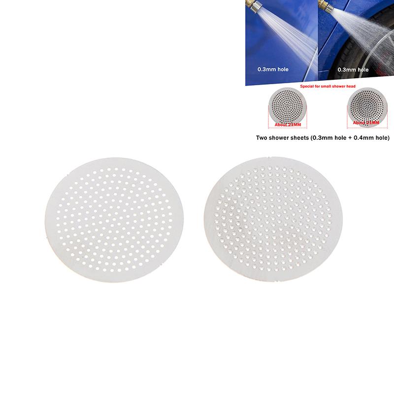 Stainless Steel Shower Blades High Pressure Water Gun Interface Washing Nozzle 1/4 Quick Connect Wash Cars Garden Urban Tool