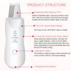 Electric Ultrasonic Ion Facial Cleanser Blackhead Remover Deep Pore Cleaner Skin Scrubber Peeling Scrub Commercial