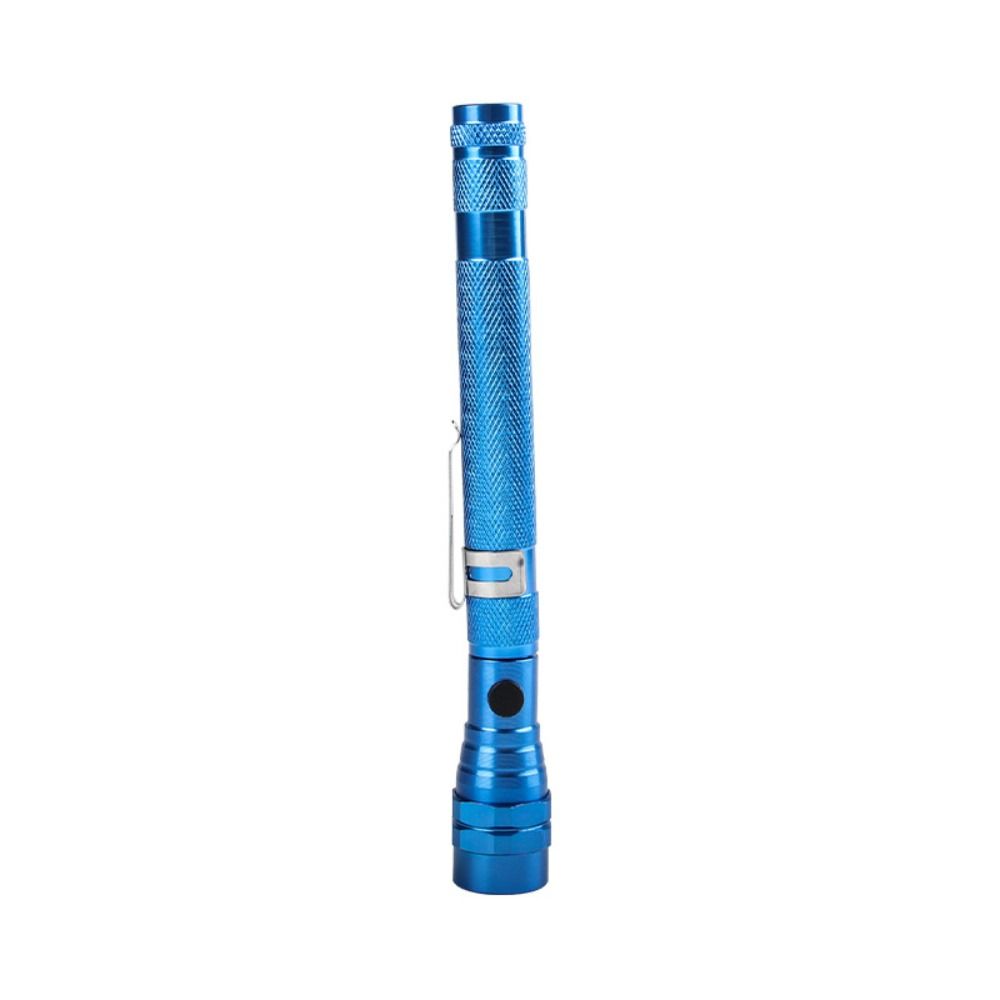 3 LEDs LED Antenna Light Telescopic Stretching Flexible Extensible Magnetic Pickup Tool 360 Degree Flexible Magnetized Head