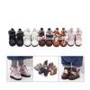 1Pair Mini Mini Doll Shoes Chain Shoes PU Leather EXO Doll Boots BJD Doll PU Shoes  Body Dolls