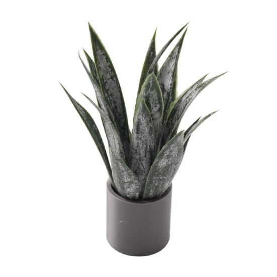 Miniature Potted Plant Tiny Artificial Green Plant Realistic Miniature Plant B