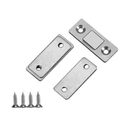 Ultradünner, starker magnetischer Türverschluss für Möbel, Schränke, mit Schrauben