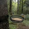 Wall Mounted Bird Feeding Tray Large Capacity Wild Bird Feeder Outdoor Bird Feeder  Wall Hanging