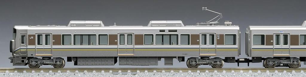 TOMIX N Gauge JR 225 Series 0 with Fall Prevention Model Train Hood, 4-Car Set, 98869,