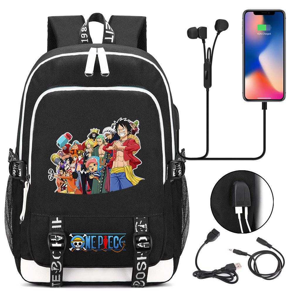 Primary And Secondary School Students Schoolbag Riman Personalized Printing Youth Leisure Travel With Usb Backpack