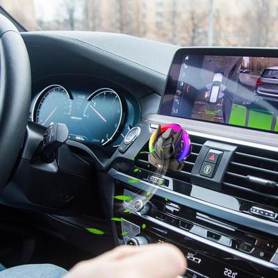 Car Vent Air Freshener Car Perfume Ornament Outlet Vent Aromatherapy Fresheners Auto Perfume Decoration With Light For Truck
