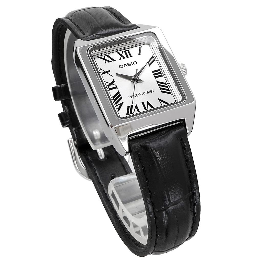 Casio Standard Quartz Watch Women's LTP-V007L-7B1 Silver/Black