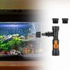 Handheld Water Change Cleaner for Home Fish Use, Faucet Link Tool with Connector Parts for Routine Debris Removal