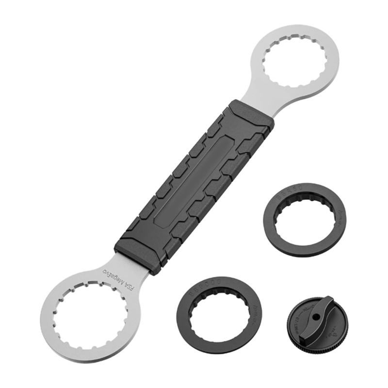 Universal Bike Lockring Tool Includes Chain Whip Lockring Tool And Spanner for Cycling Maintenances