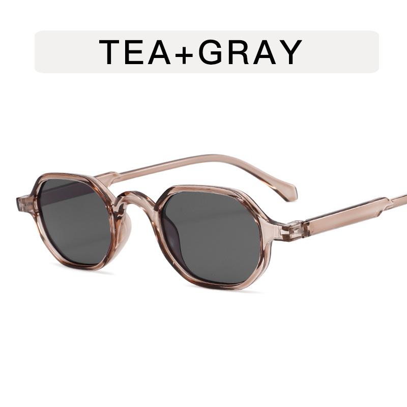 Polygon Shape Men's Designer Sunglasses European American Fashion Women's Sun Glasses UV Protection Sunglass for Men