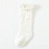 6 Pairs Long Boot Socks Leg Warmer Stockings Calf Socks for Baby Kids Bowknot Design Over Knee Stockings Child Socks