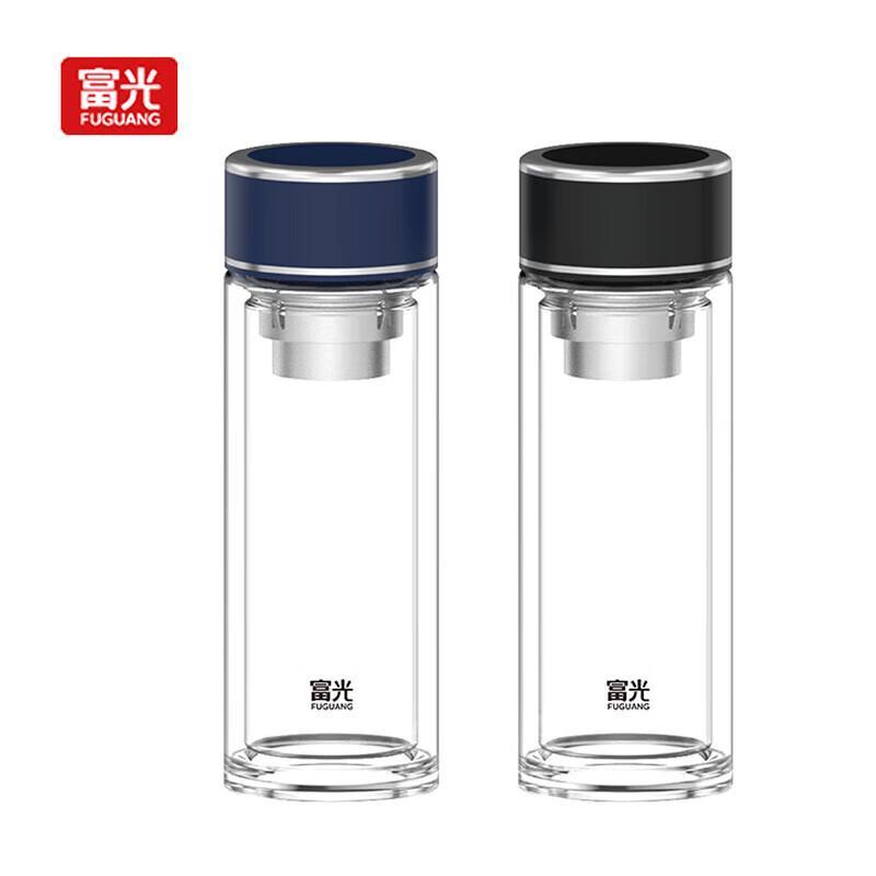 Fuguang Mingzhi Double-layer Glass Cup
