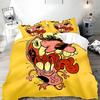 Courage the Cowardly Dog 3D Printed Duvet Case Pillowcase Bedding Set Twin Full Queen King Size for Bedroom Decor