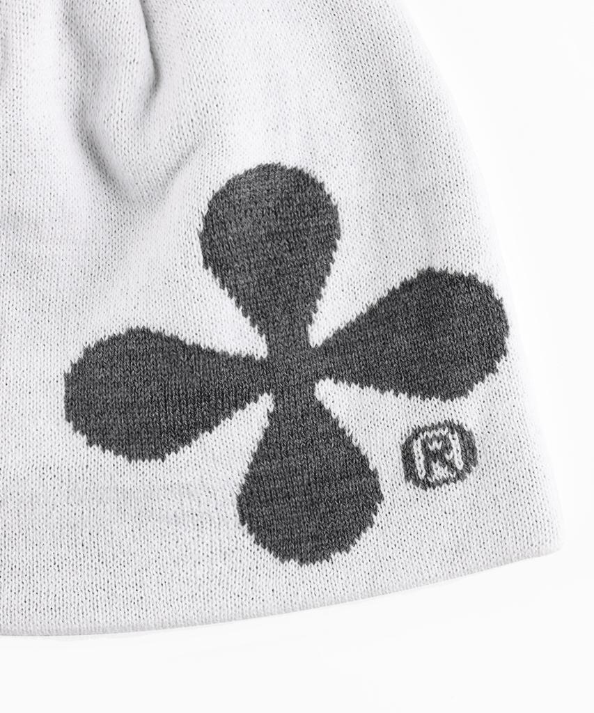 KAIFAI Circles Logo Beanie (White) K25Ze184