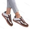Fashion Women's Casual Shoes 2025 Buckle Sneakers Soft Bottom Anti-Slip Flat Bottom Board Shoes Retro Sports Comfortable Leisure Shoes