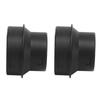 1 Paar Standheizungs-Adapterrohr 60 bis 75 mm Heizungskanal-Rohrverbinder für Webasto-Heizung