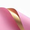 20 PCS Waterproof Fresh Flower Wrapping Paper DIY Double Sided Bouquet Wrapping Paper Golden Florist Wrap Supplies