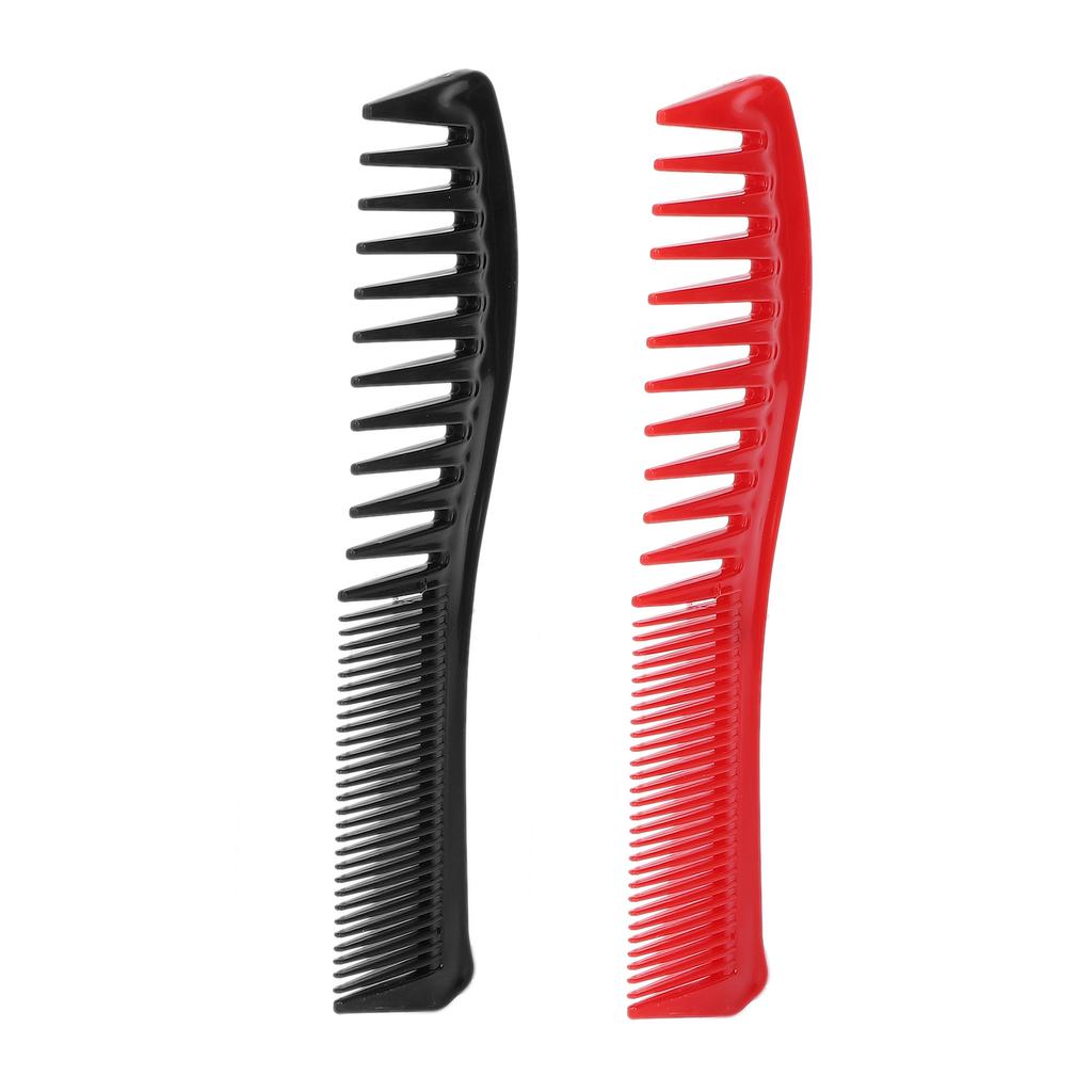 Detangling Hair Comb Portable Home Salon Fine Wide Tooth Styling Comb Hairdressing Tool