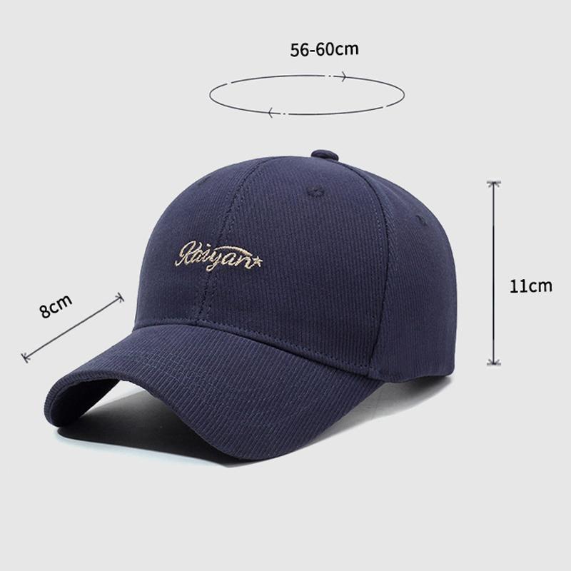 Spring Autumn Hat Men Women Letter Embroidered Baseball Cap Outdoor Sun Hat