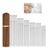 30 Pcs Knitting Needle Big Eye Hand Sewing Needle Large Eye Embroidery Needle Stitching Needle for Sewing