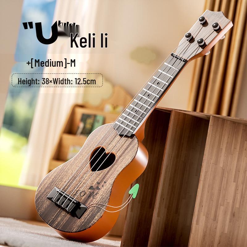 Realistic Guitar Playable Ukulele Toy for Children's Musical Education