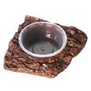 Reptiles Bowl for Feeding Watering Terrarium Bowls for Bearded Dragon Feeding Ledges Water Bowl for Chameleons Geckos