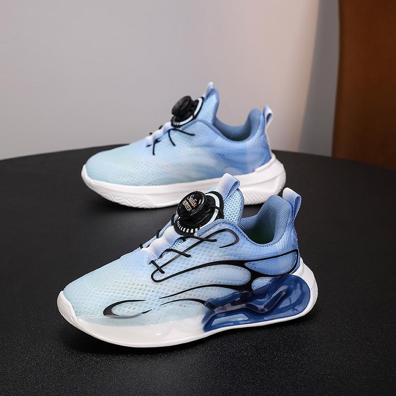 New mesh boys' shoes breathable children's sports shoes non-slip primary school running shoes medium and old children