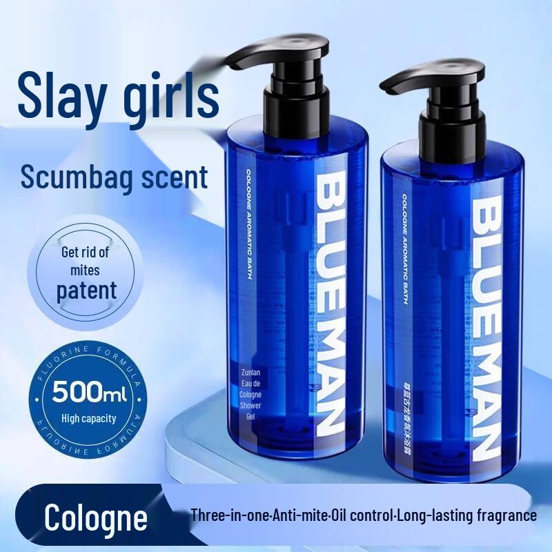 

PRIME BLUE Мужской освежающий гель для душа против клещей