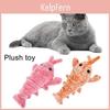 Electric Cat Cute Shape Toy Soft Bite Resistant Comfortable Scratchproof Teeth Cleaning