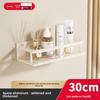 Aluminum Alloy Wall Mount Bathroom Shelf With Removable Design For Shower And Toilet Storage