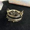 Zinc Zinc Alloy Star Armband Arm Chain Adjustable Circle Upper Arm Bracelet  Arm Accessories
