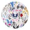 60 Angel Wings Waterproof Graffiti Stickers for Suitcase, Refrigerator, Water Cup, and Computer Decoration