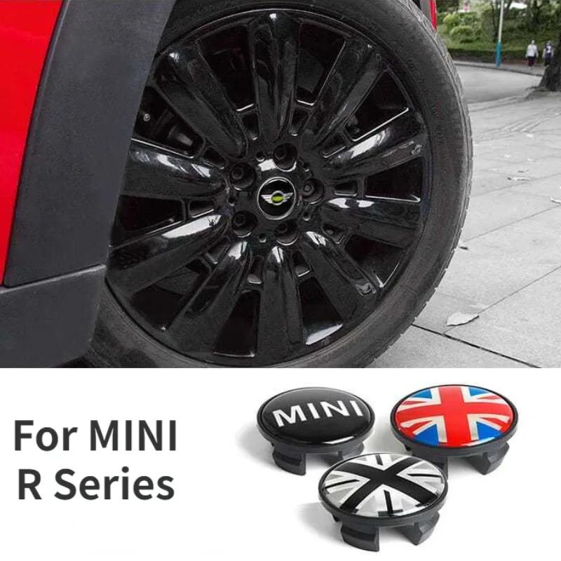 4X 54mm Car Wheel Center Hub Cap Cover Emblem Sticker For Mini Cooper S.Suitable for ABS hub center parts of BMW Group.