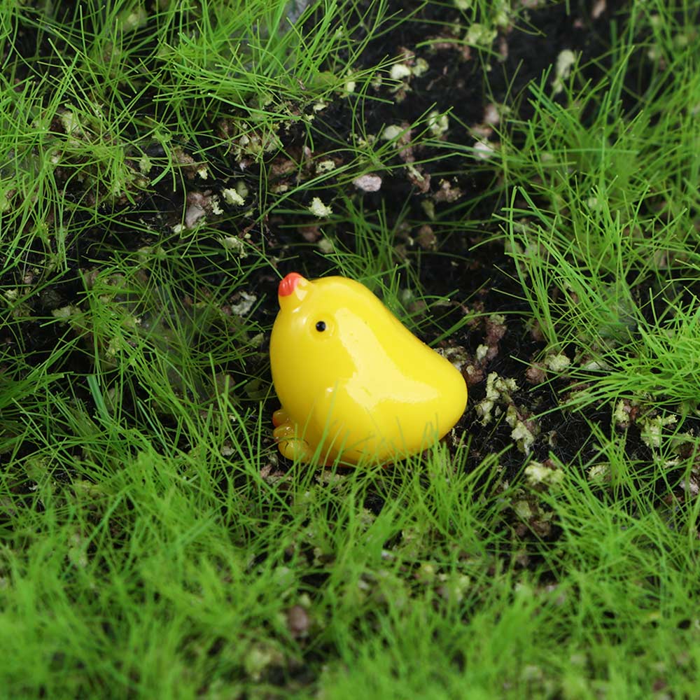 

Fairy Garden DIY Craft Tiny Micro Landscape Hen Chick Egg Henroost Resin Miniature Decoration Figurine Ornament