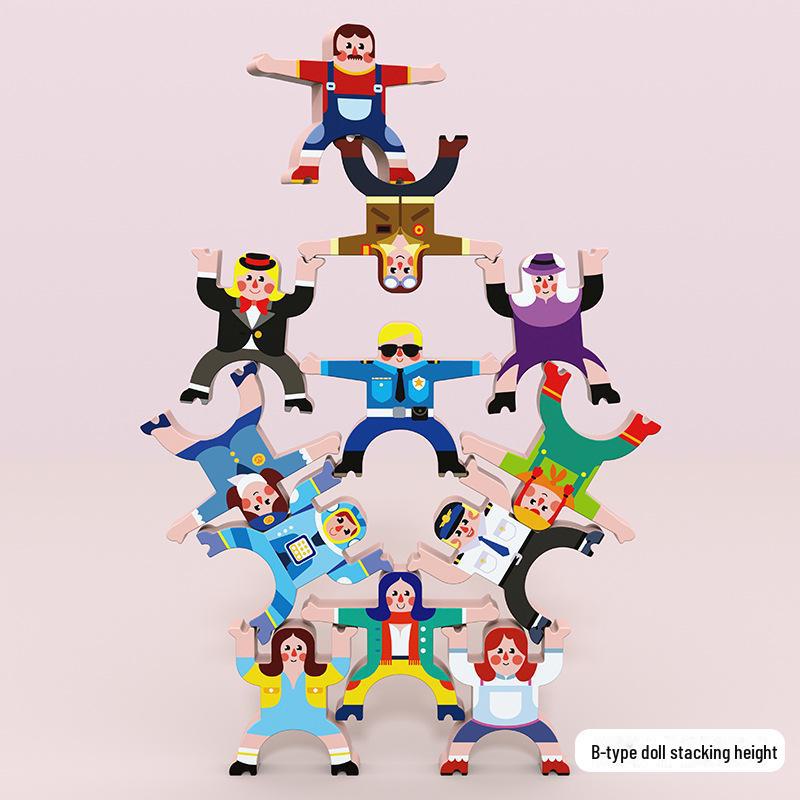 

Геркулес Ниндзя Складные блоки: Интерактивная игра на равновесие для родителей и детей для раннего образования