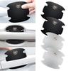 Carbon Fiber Car Door Bowl Handle Anti-Scratches Sticker for Logo Escalade CTS ATS SRX XTS XT5 STS CT5 CT6 BLS XLR