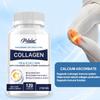 Premium Collagen Pills for Women - 120 Capsules, 2100 mg Grass Fed Collagen Supplements (Type I, II, III, V, X) + Vitamin C, Anti-Aging, Skin, Hair
