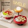KANGMO High-Foot Multi-Purpose Plate Set with Forks