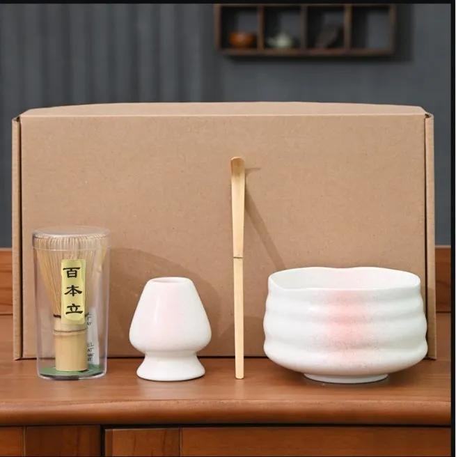 Japanese Matcha Set Safe Bamboo Whisk Teaspoon Tea Sets Indoor Beverage Shop Tea-making Tools Accessories Birthday Gifts home
