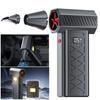 Dust Blower with LED Display Dust Cleaner 6 Speeds Powerful Air Blower Turbo Fan for Car Computer Home Office Dust Cleaning