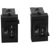 2Pcs Seat Heating Switch Automotive Supplies Replacement For 508 2011-2015 98092845XT 98092846XT Car Original Accessories
