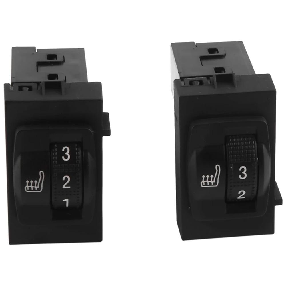 2Pcs Seat Heating Switch Automotive Supplies Replacement For 508 2011-2015 98092845XT 98092846XT Car Original Accessories