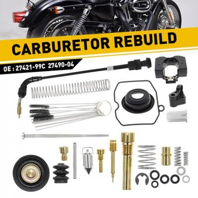 Vergaser Überholungssatz Choke-Kabel für Harley-Davidson Sportster 883 1200 Vergaser