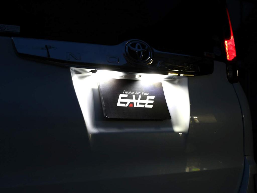LED License Plate Light for 80 Series Hybrid NHP10 SAI Noah/Voxy/Esquire, Compatible, Aqua/AVV50 Camry/AZK10 (Late Model)